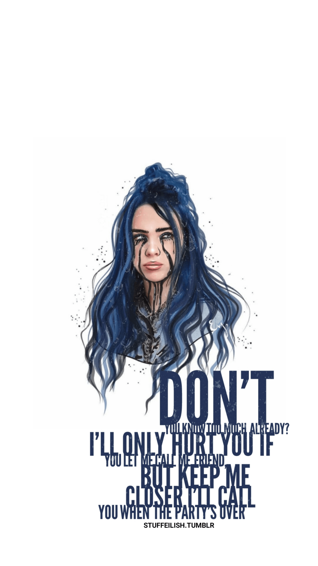 Billie Eilish Anime Cartoon Wallpapers