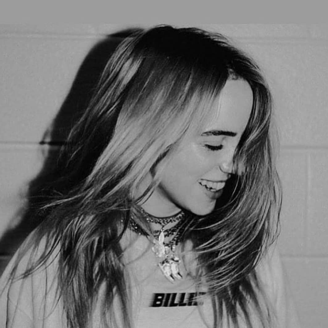 Billie Eilish Monochrome Wallpapers