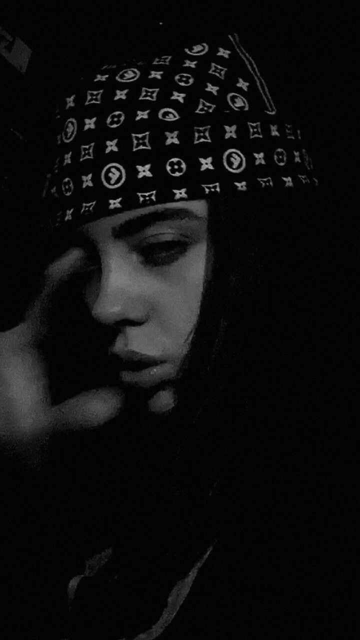 Billie Eilish Monochrome Wallpapers