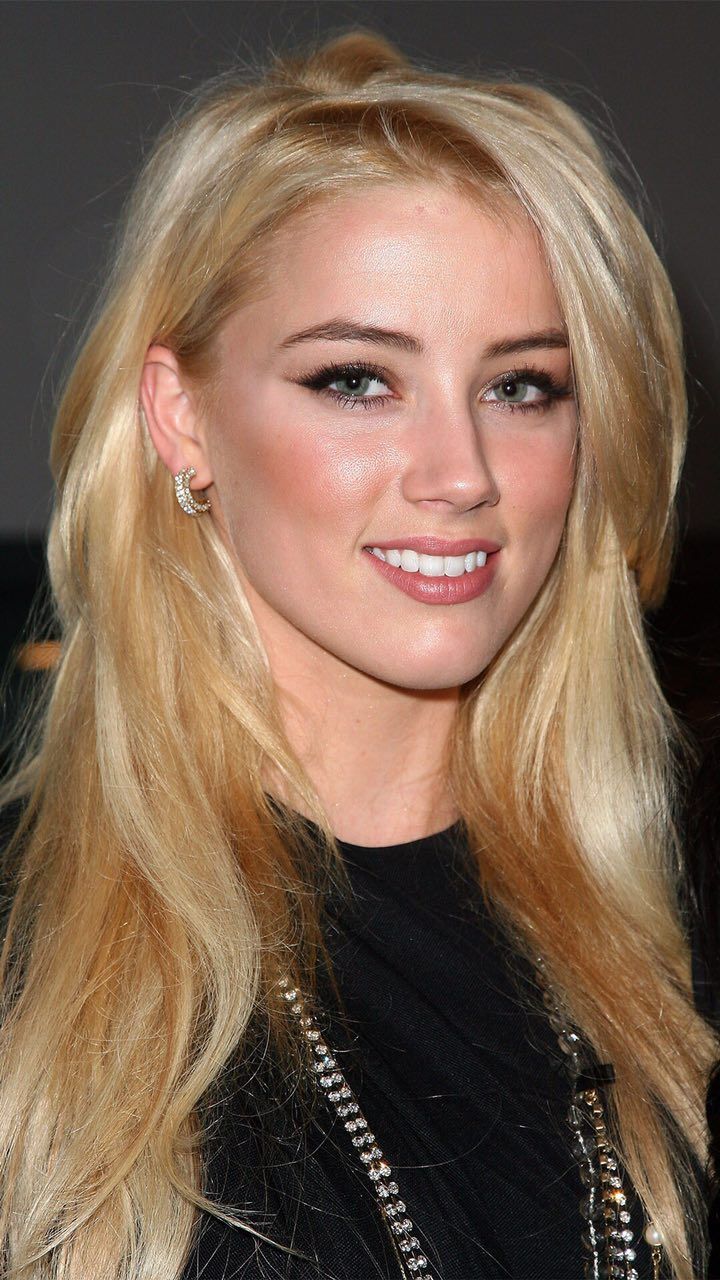 Blond Actress Amber Heard Green Eyes Wallpapers