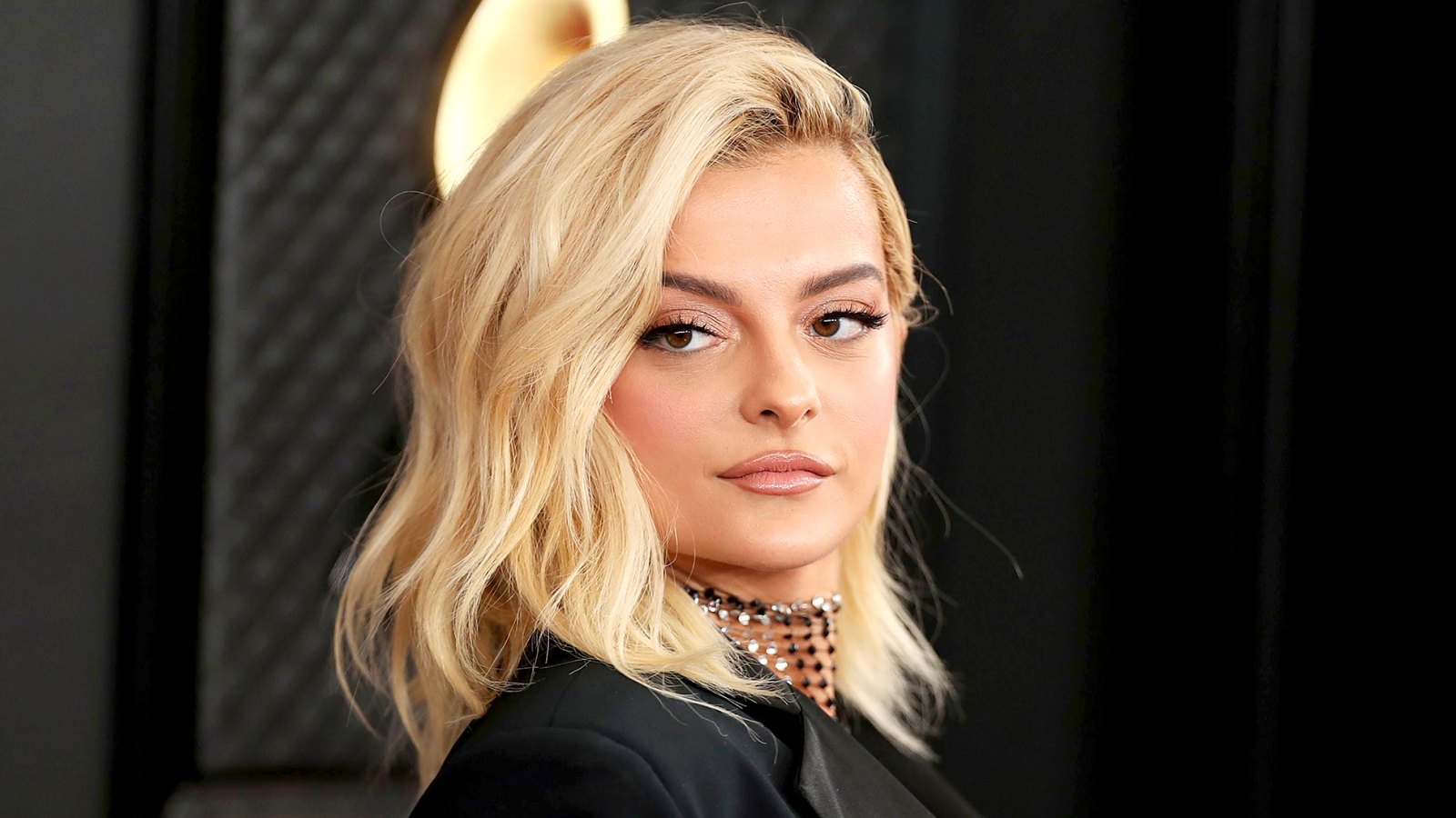 Blonde Bebe Rexha in Black Wallpapers