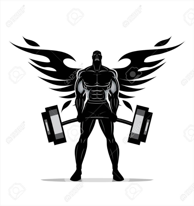 Bodybuilder Silhouette Wallpapers