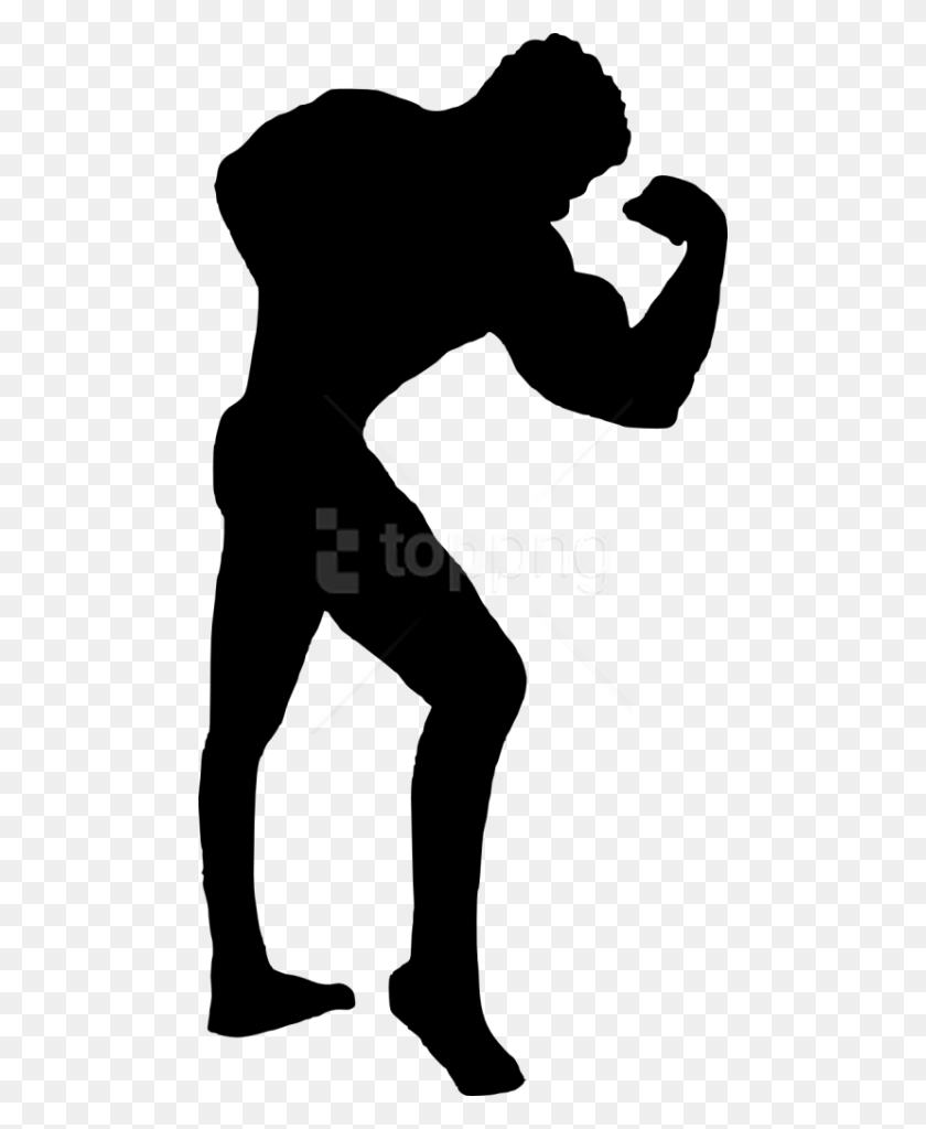 Bodybuilder Silhouette Wallpapers