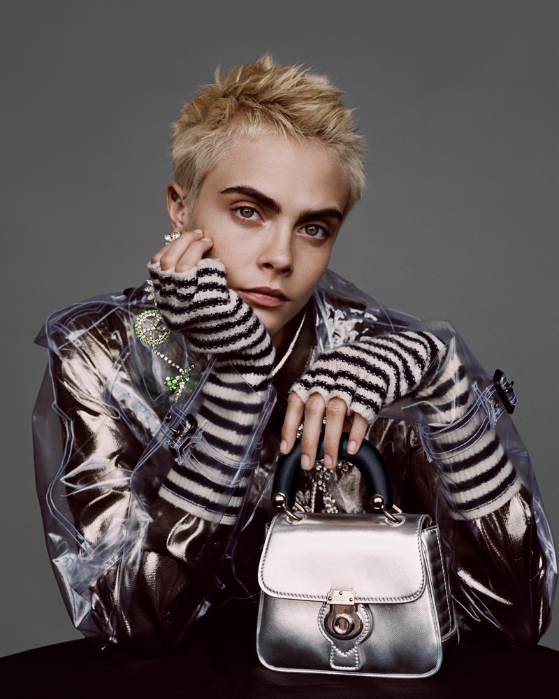 Cara Delevingne Funny Shoot For Burberry Holiday 2017 Wallpapers
