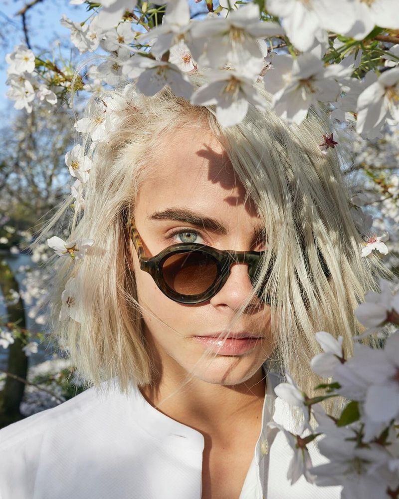 Cara Delevingne In Sunglasses 2019 Wallpapers