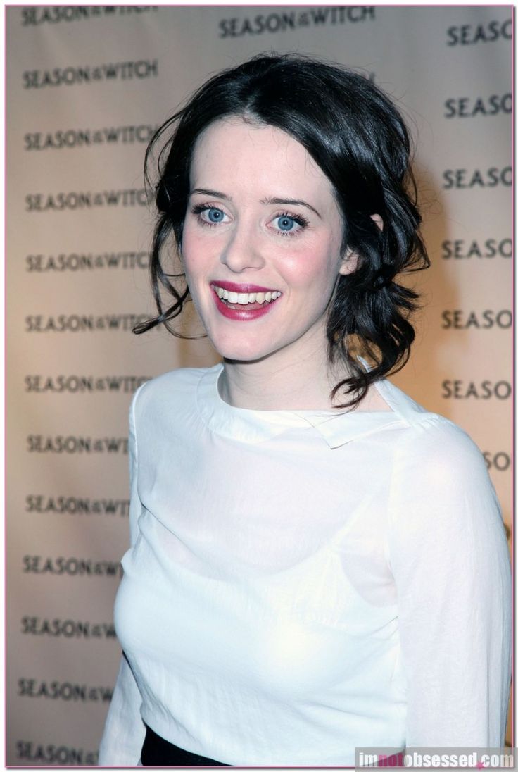 Claire Foy Portrait In Red Wallpapers