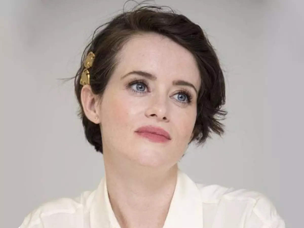 Claire Foy Portrait In Red Wallpapers
