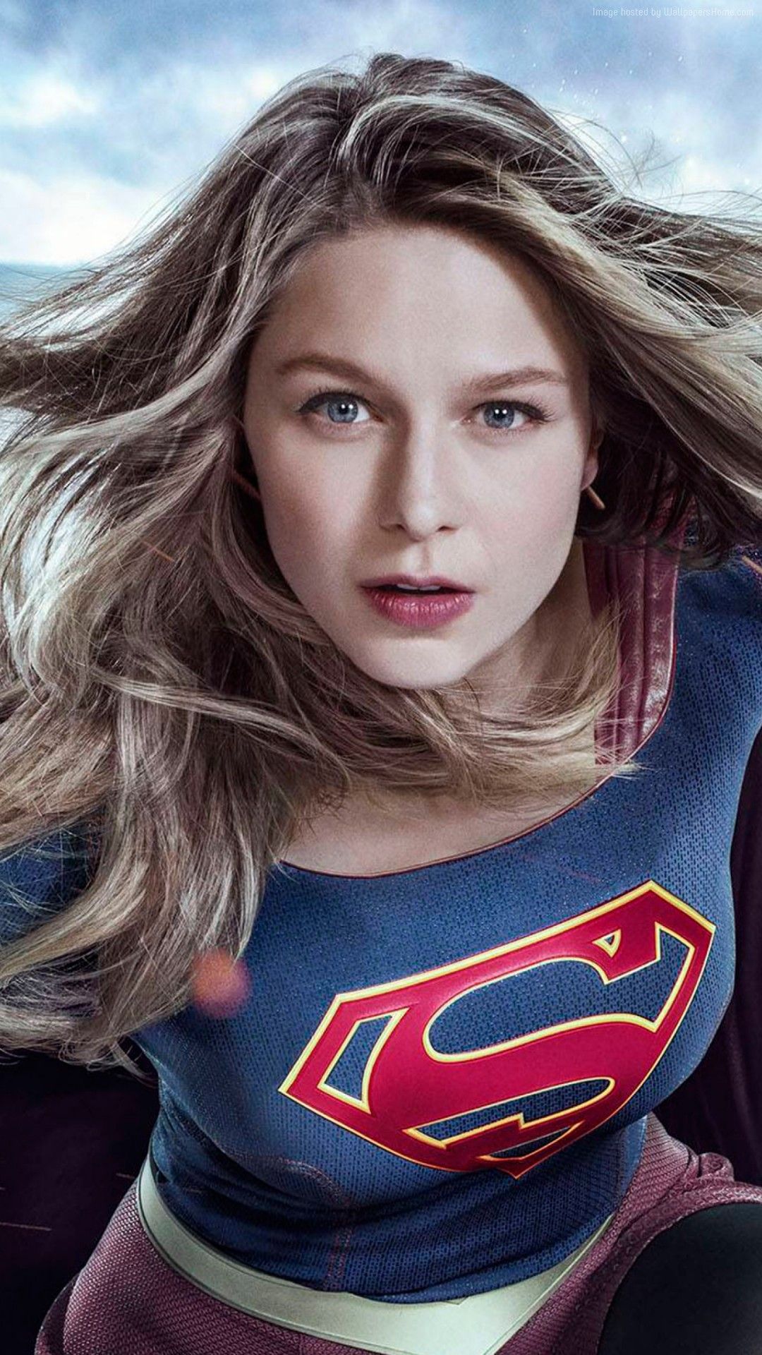 Cute Melissa Benoist Face Wallpapers