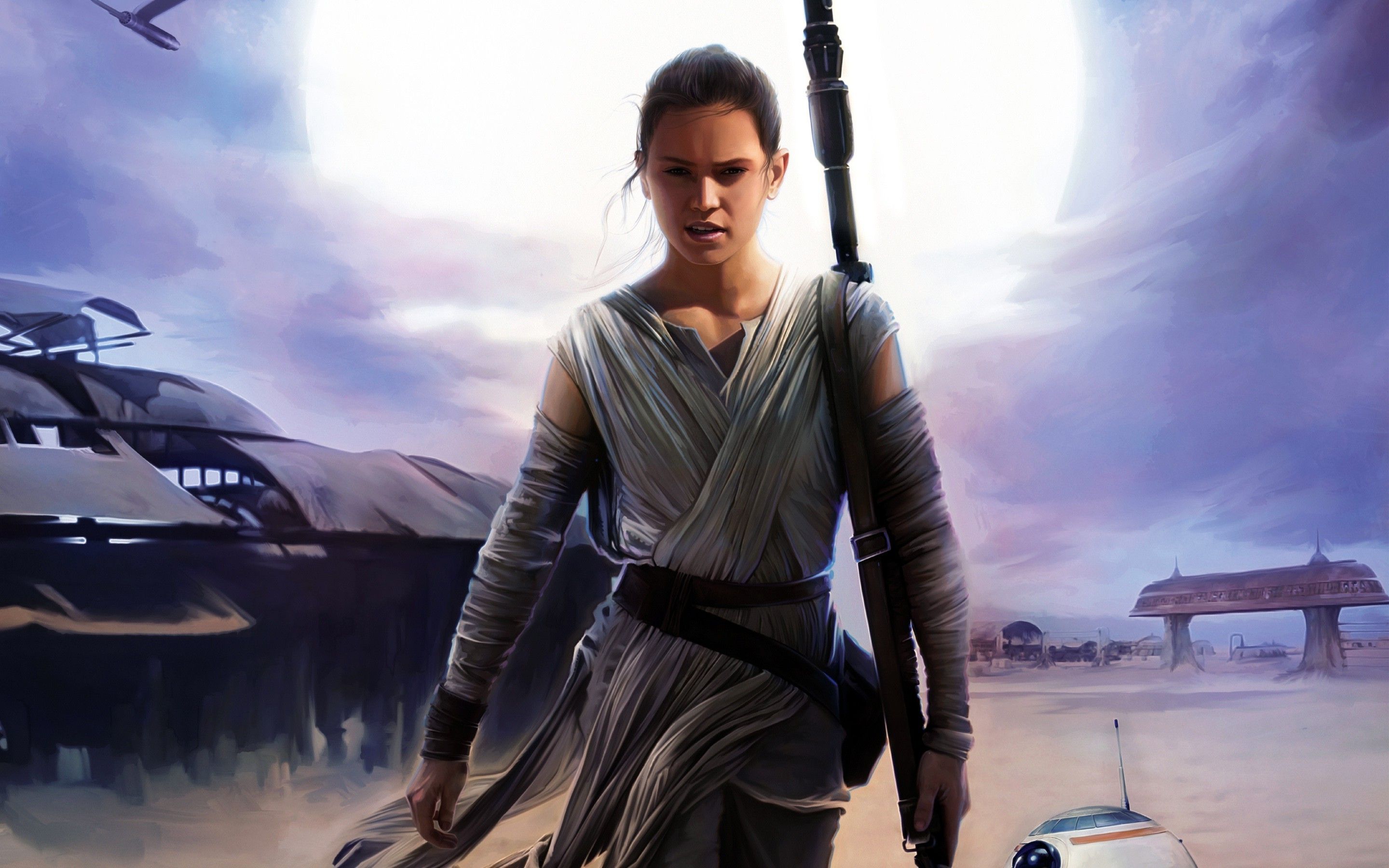 Daisy Ridley Star Wars Rae Wallpapers