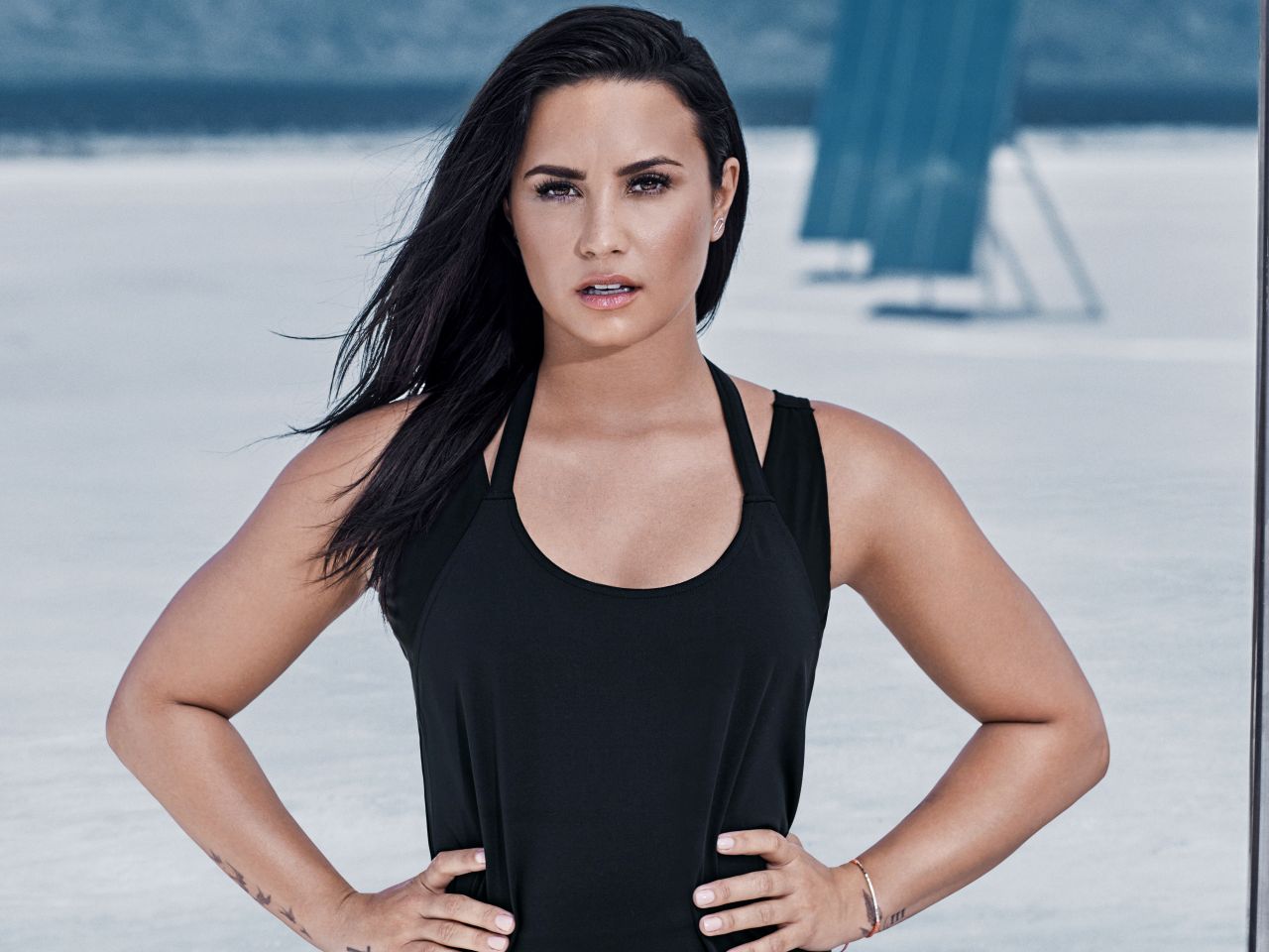 Demi Lovato Fabletics Photoshoot Wallpapers