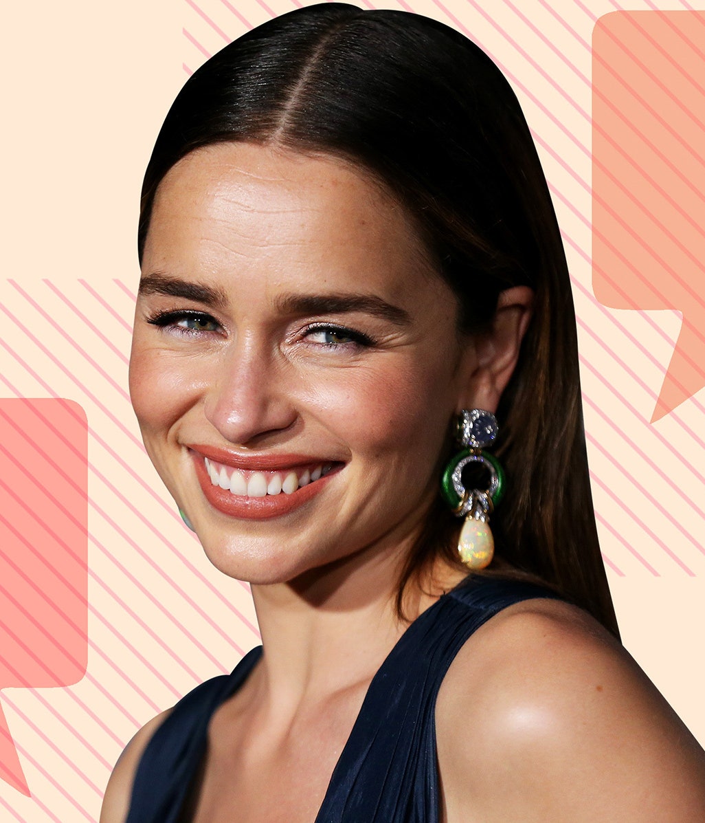 Emilia Clarke Cute Face Portrait Wallpapers