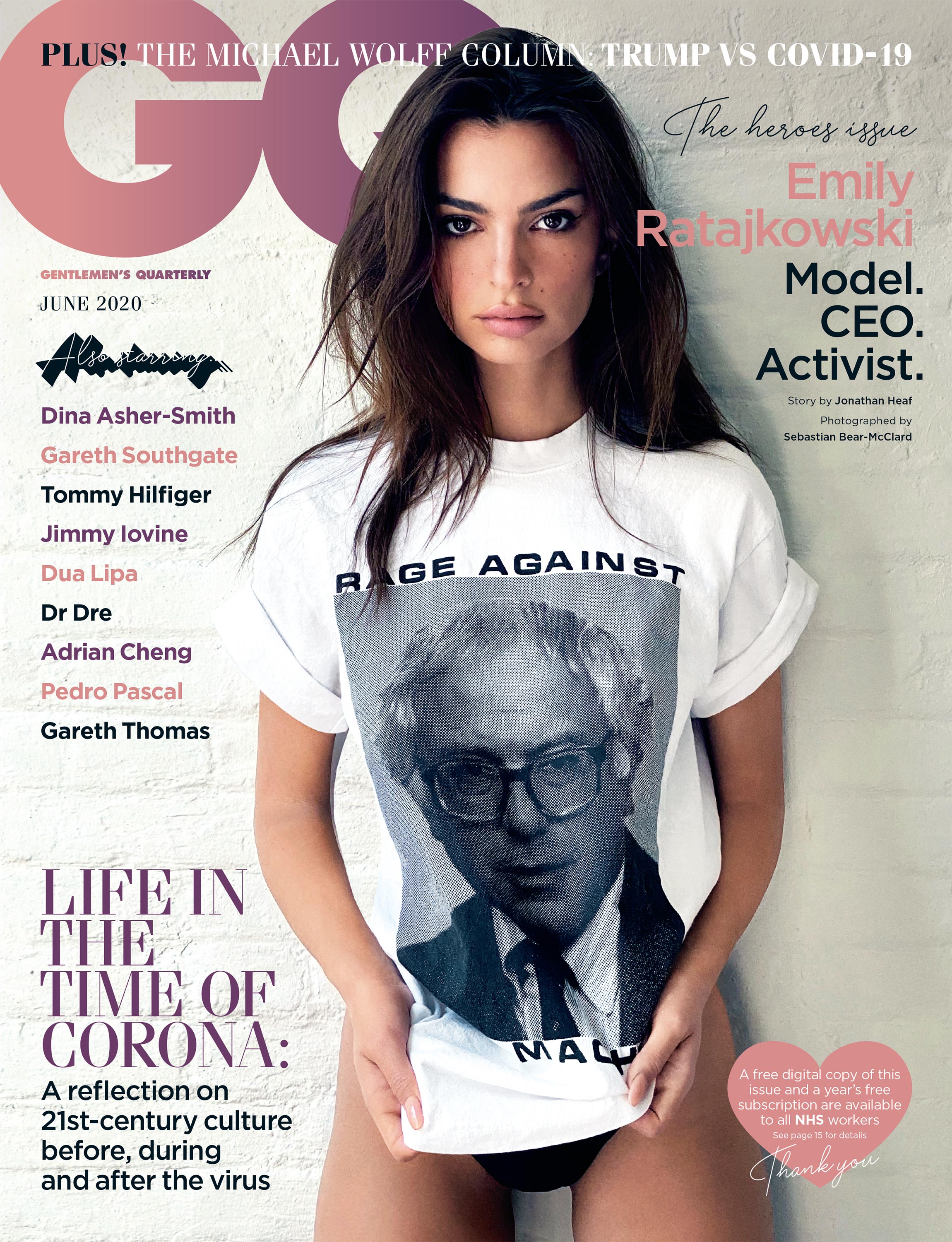 Emily Ratajkowski GQ Wallpapers