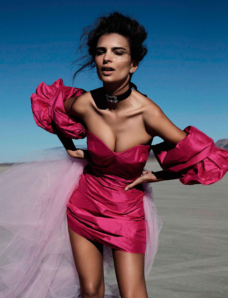 Emily Ratajkowski Vogue Spain 2017 Photoshoot Wallpapers