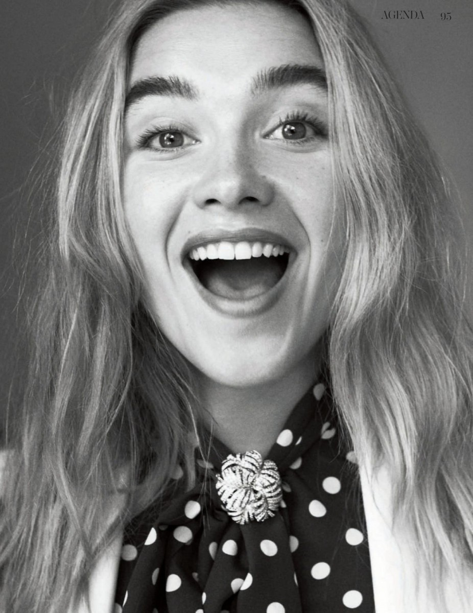 Florence Pugh Face Wallpapers