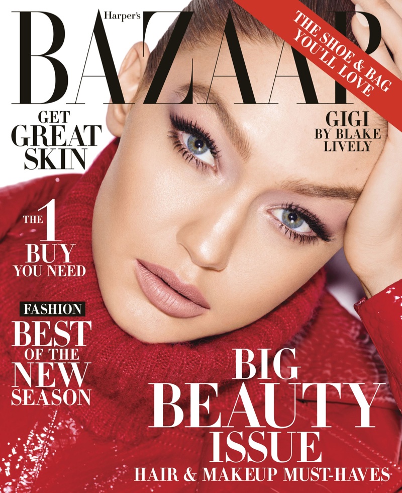 Gigi Hadid Harpers Bazar Portrait Wallpapers