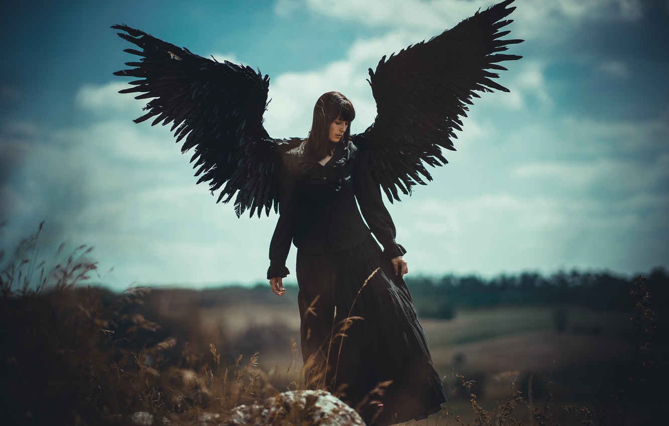 Girl With Wings Angel Wallpapers