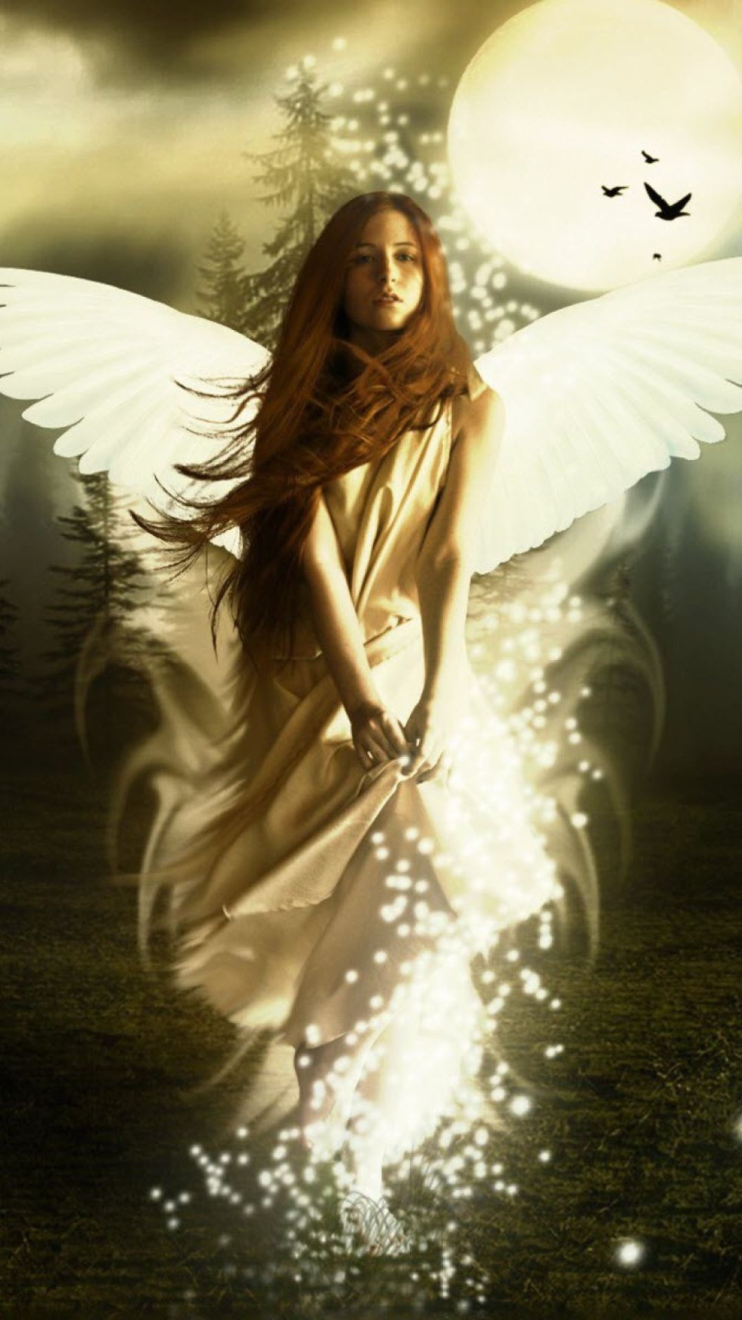 Girl With Wings Angel Wallpapers