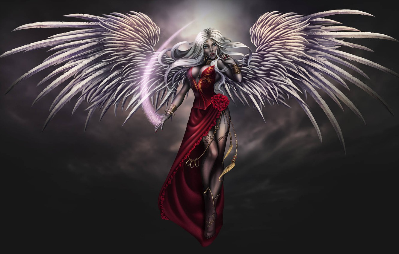 Girl With Wings Angel Wallpapers