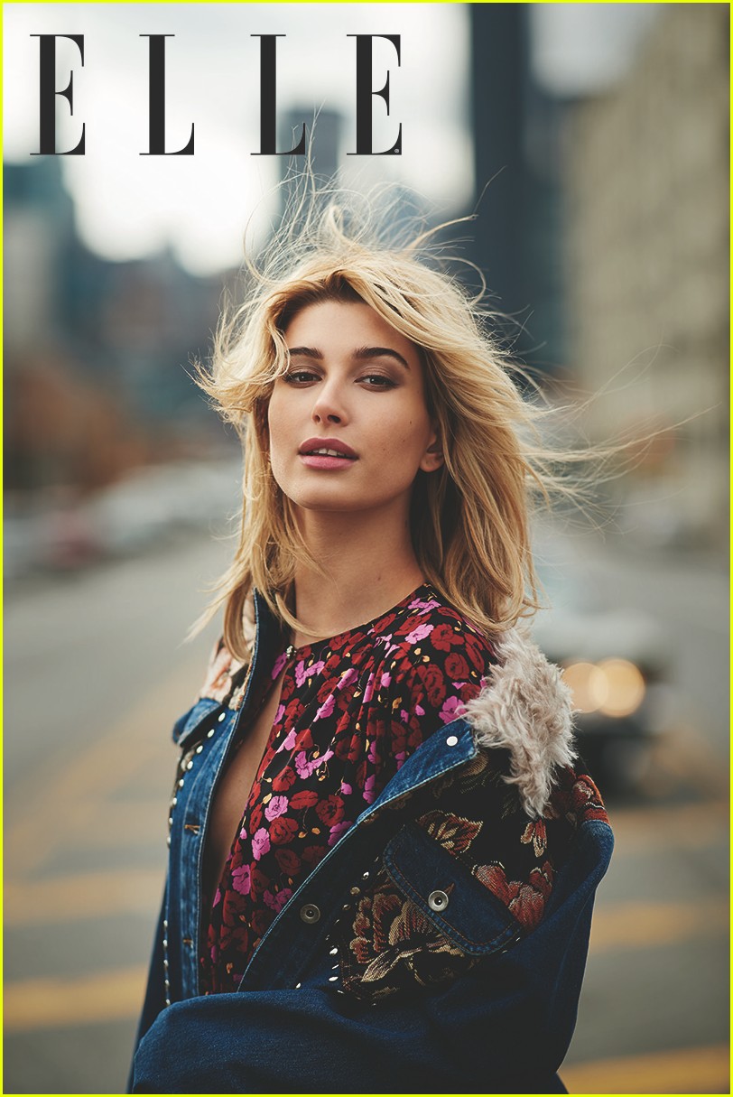 Hailey Baldwin Elle US Wallpapers