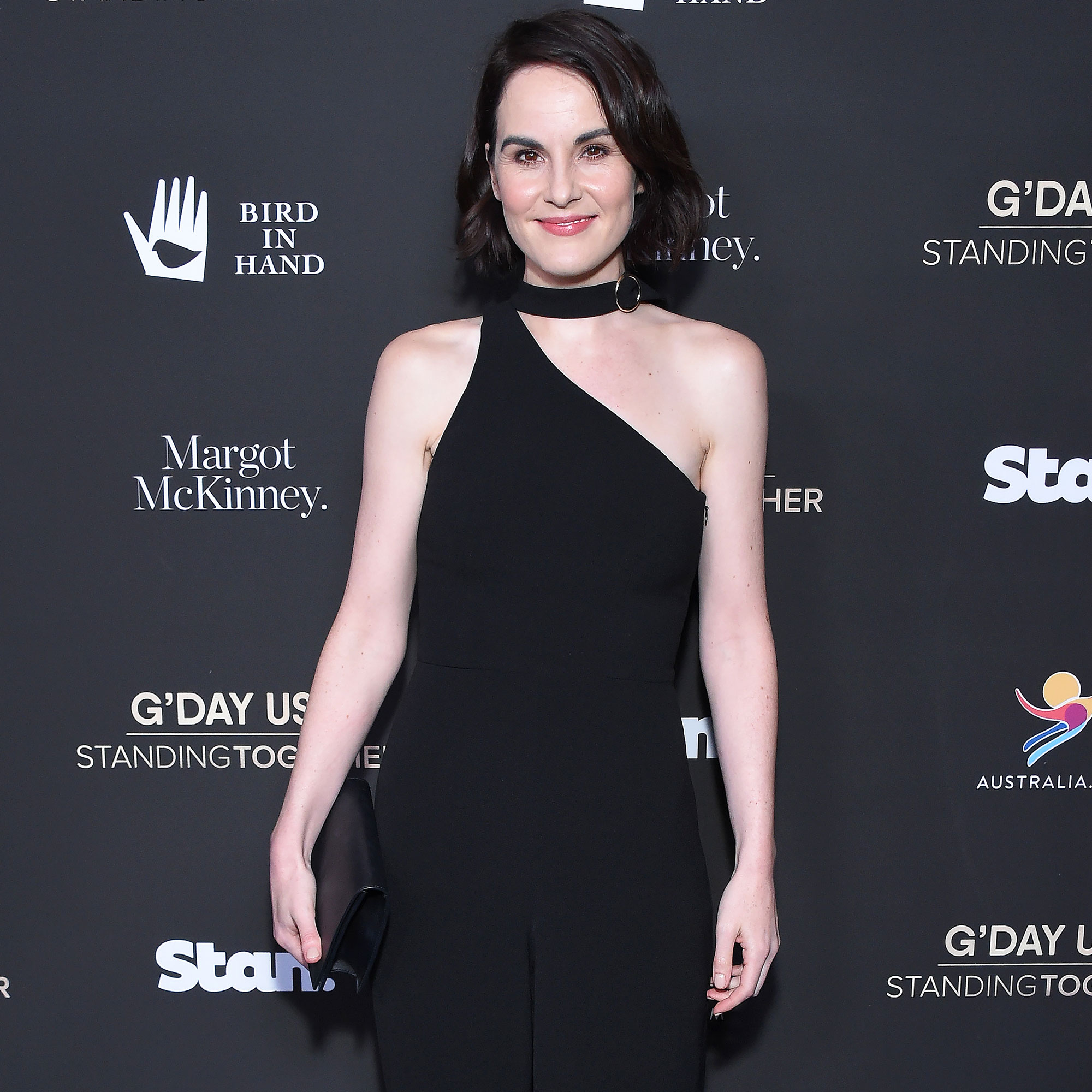Hot Michelle Dockery in Red Wallpapers