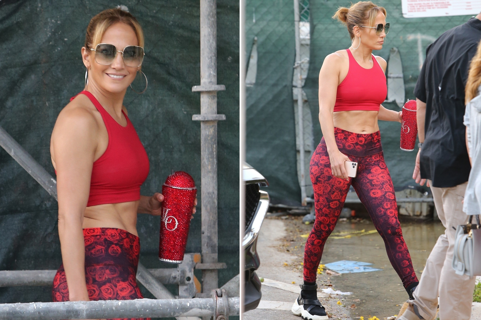 Jennifer Lopez Workout 2021 Wallpapers