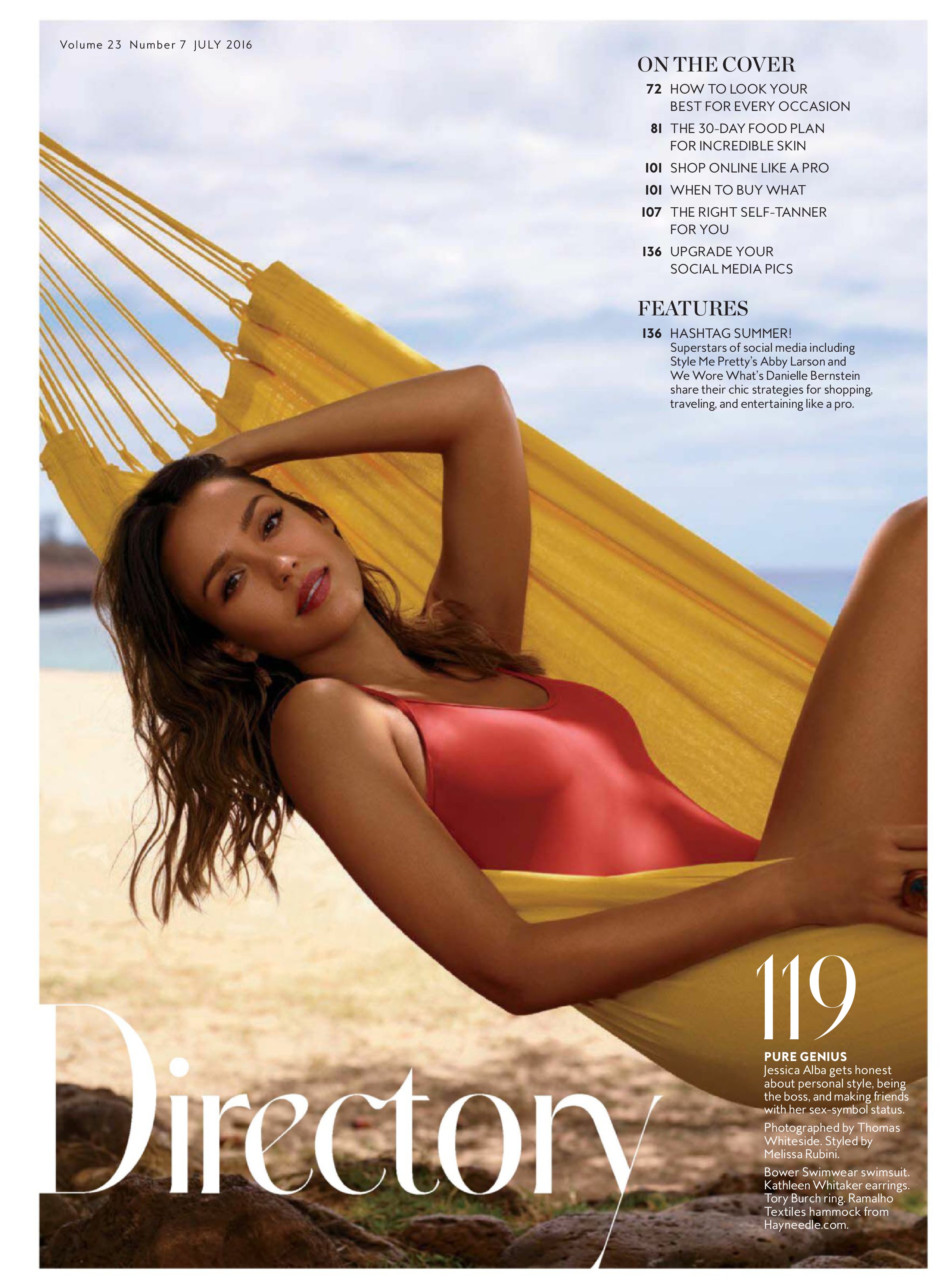 Jessica Alba InStyle Magazine 2018 Photoshoot Wallpapers
