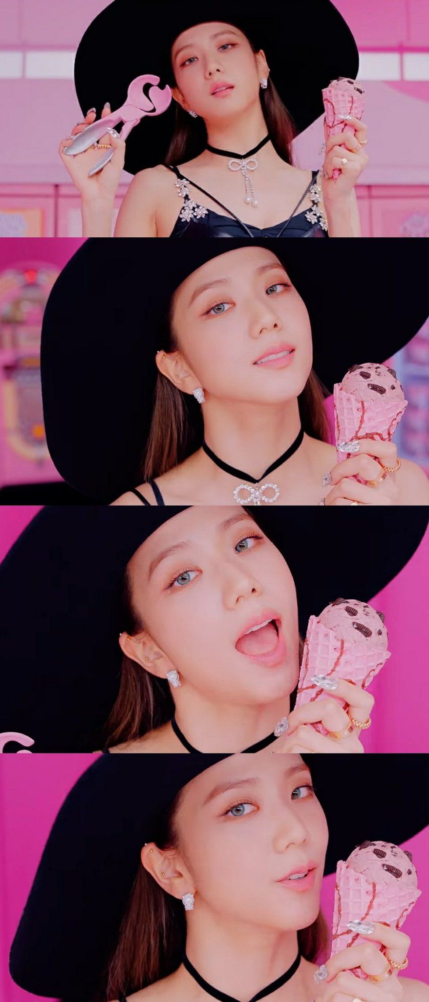 Jisoo BLACKPINK Ice Cream Wallpapers