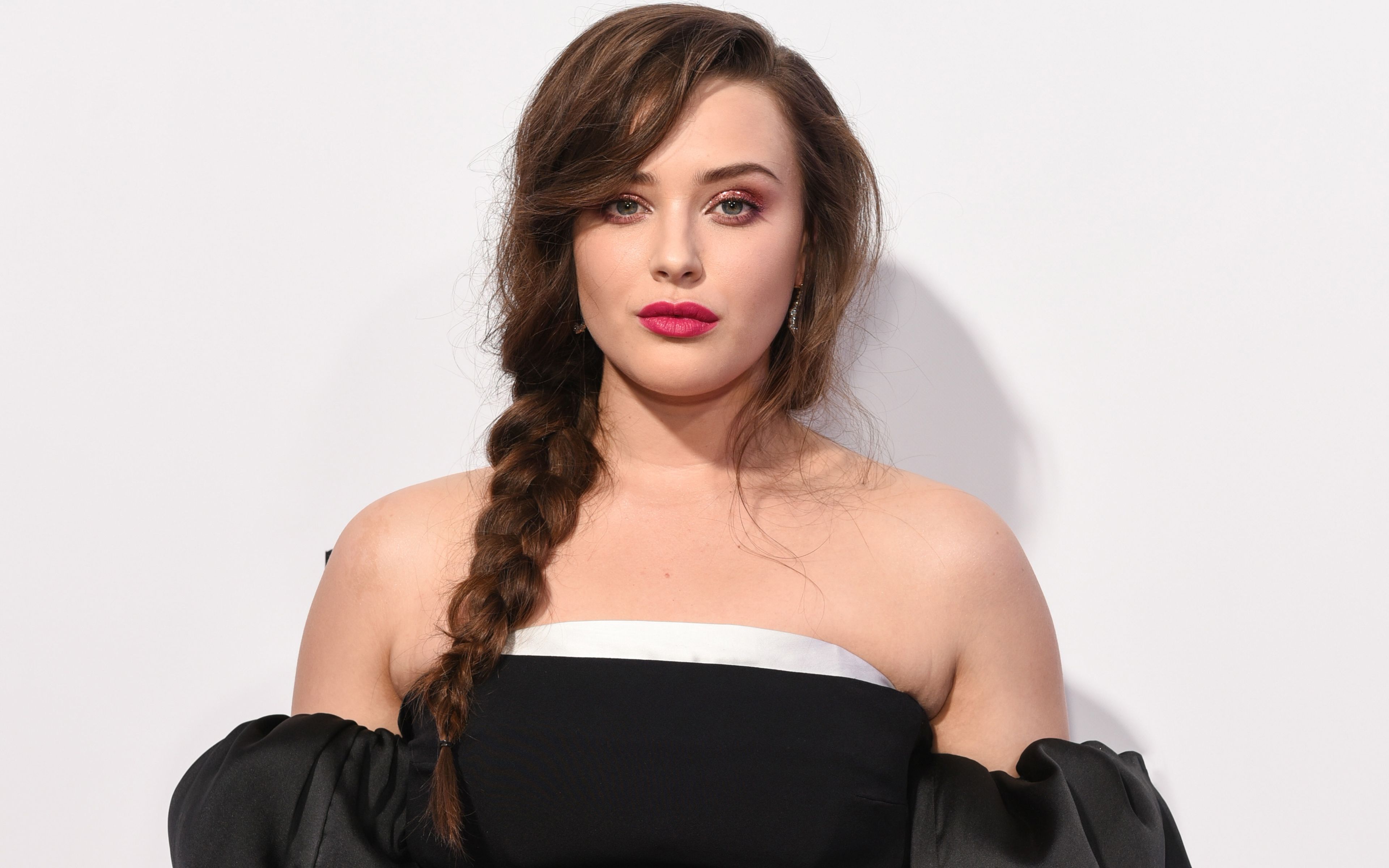 Katherine Langford in Black Dress Wallpapers