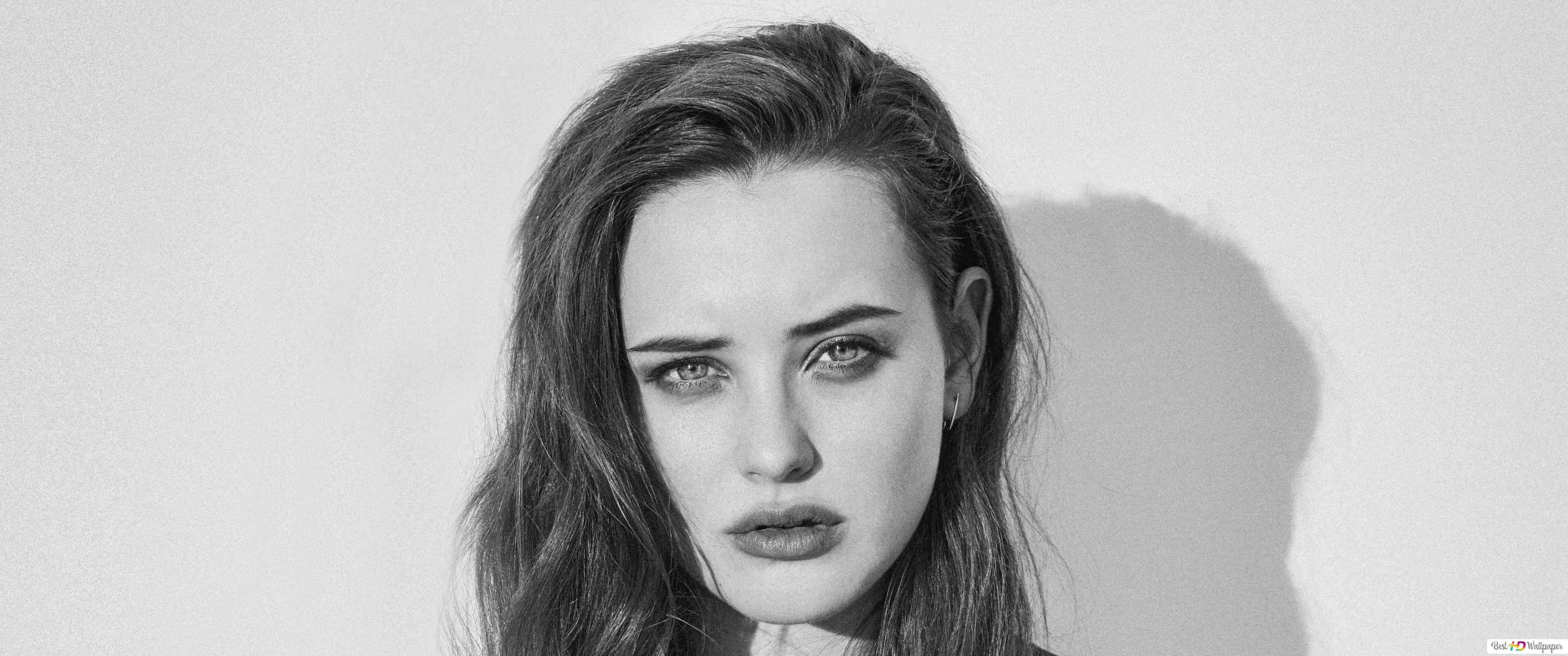 Katherine Langford Monochrome Wallpapers