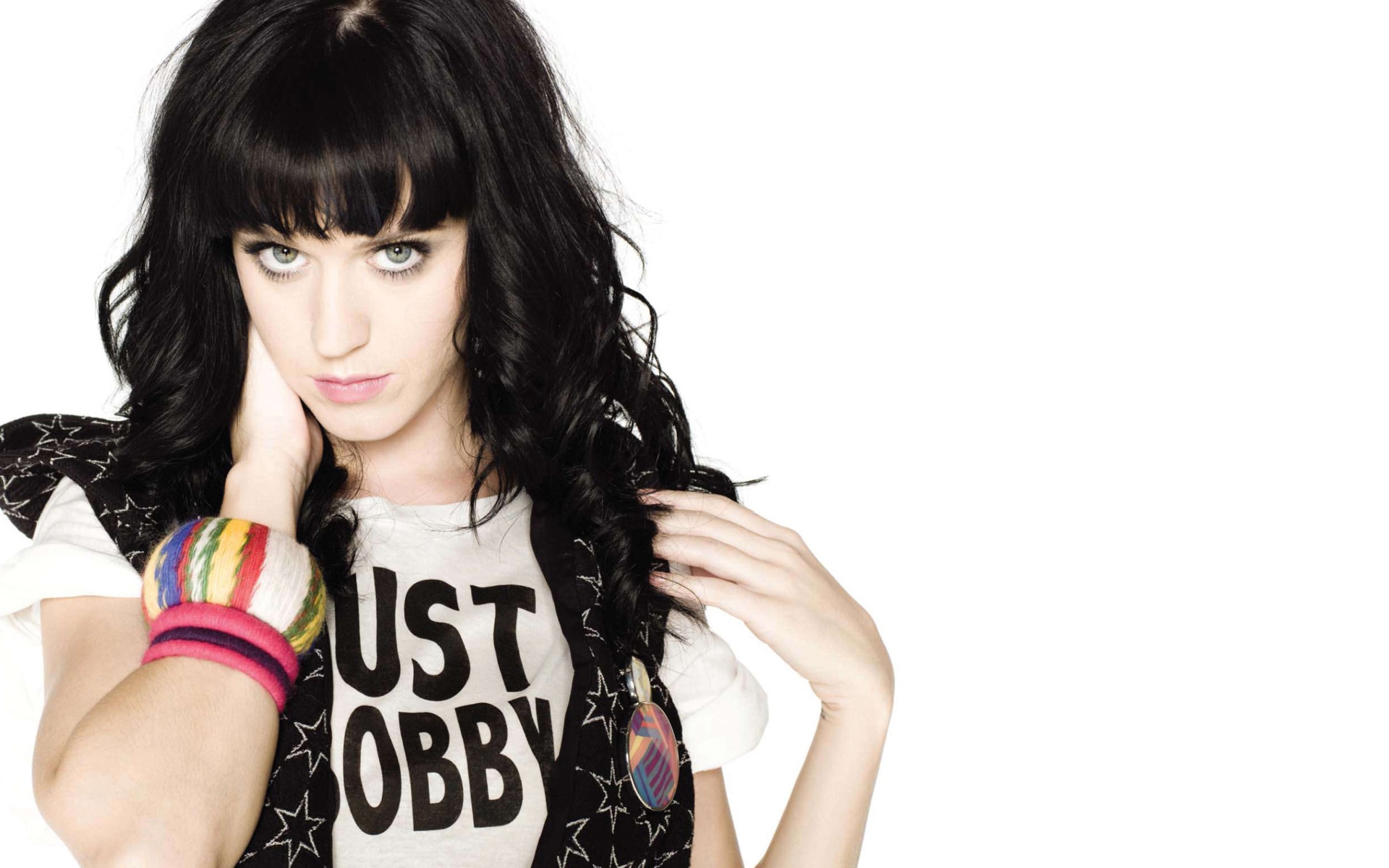 Katy Perry Black Hairs Wallpapers