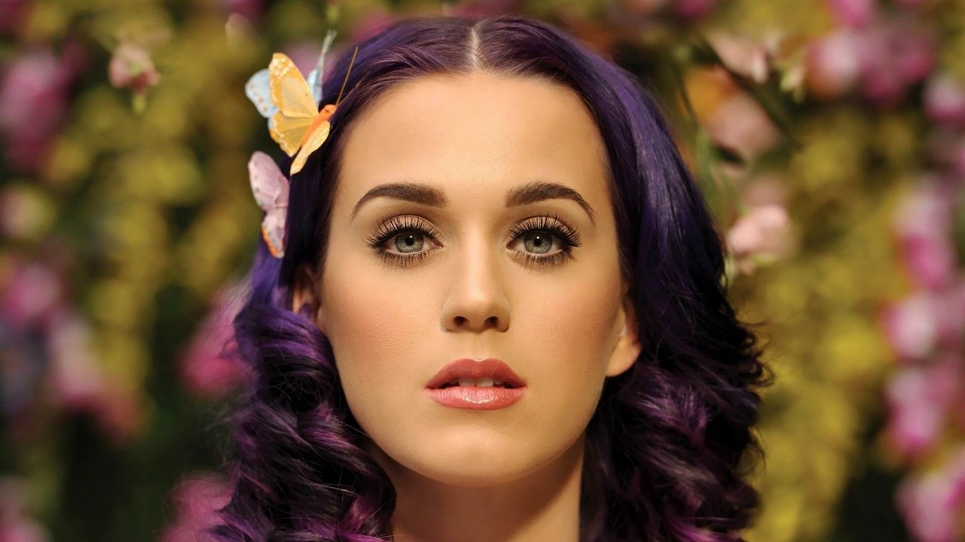 Katy Perry Face And Eyes Wallpapers