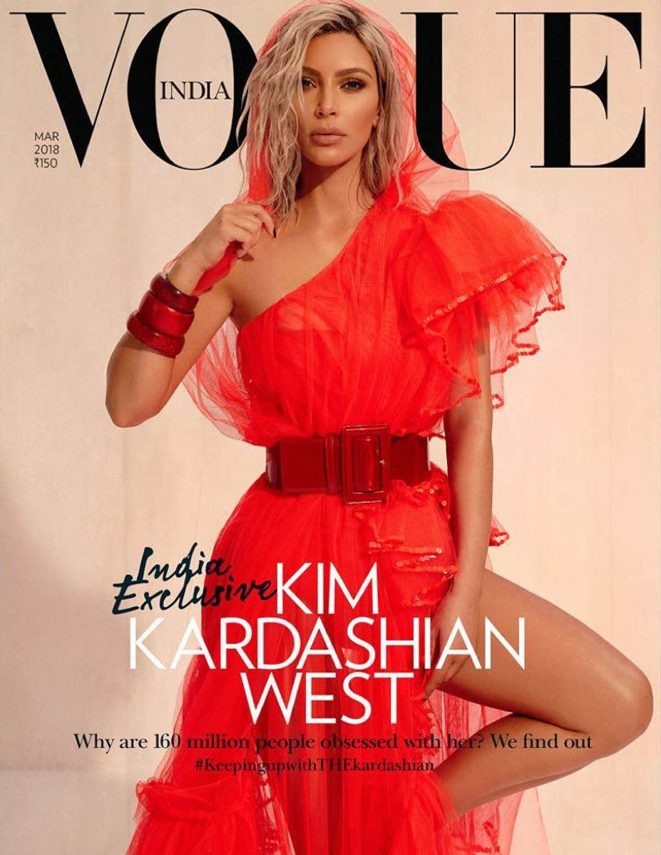 Kim Kardashian Vogue India Wallpapers