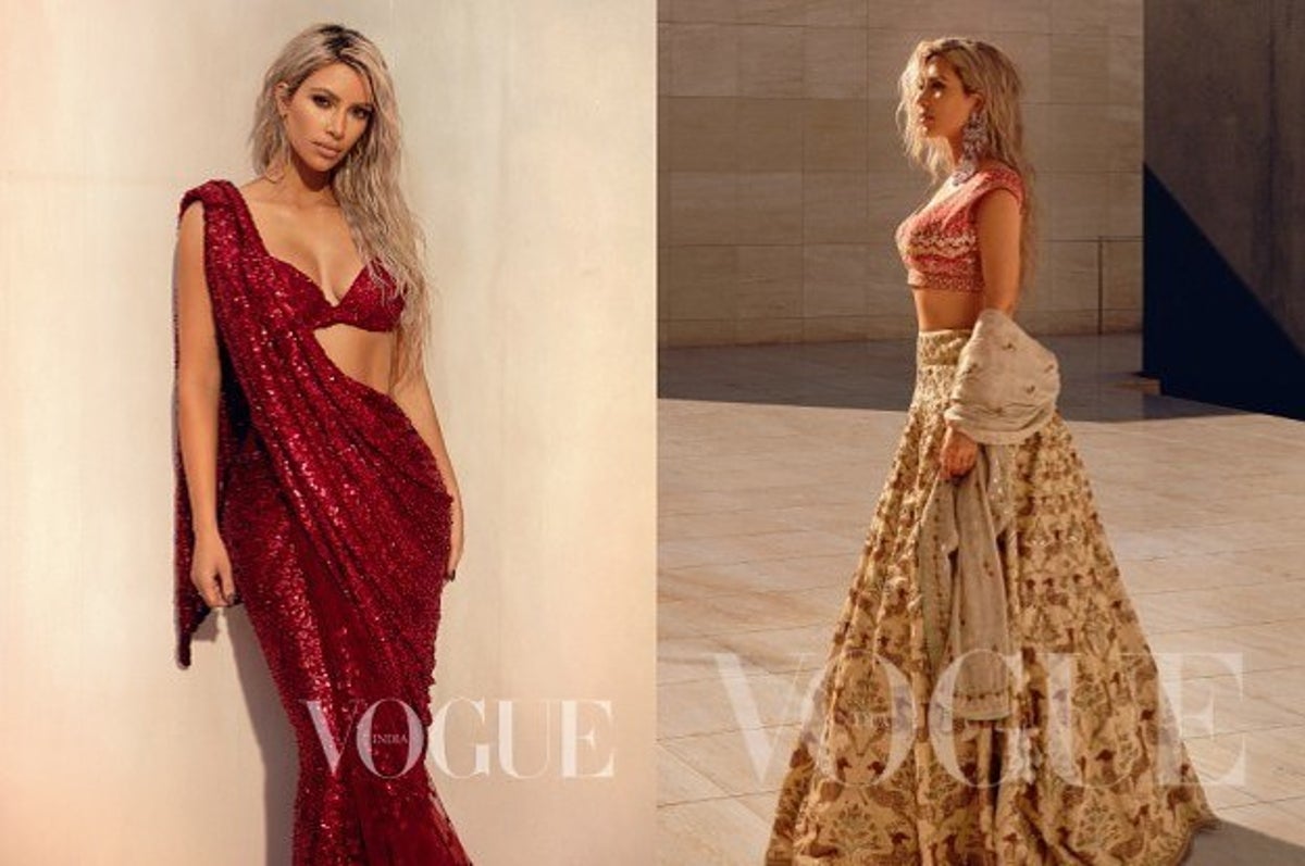 Kim Kardashian Vogue India Wallpapers