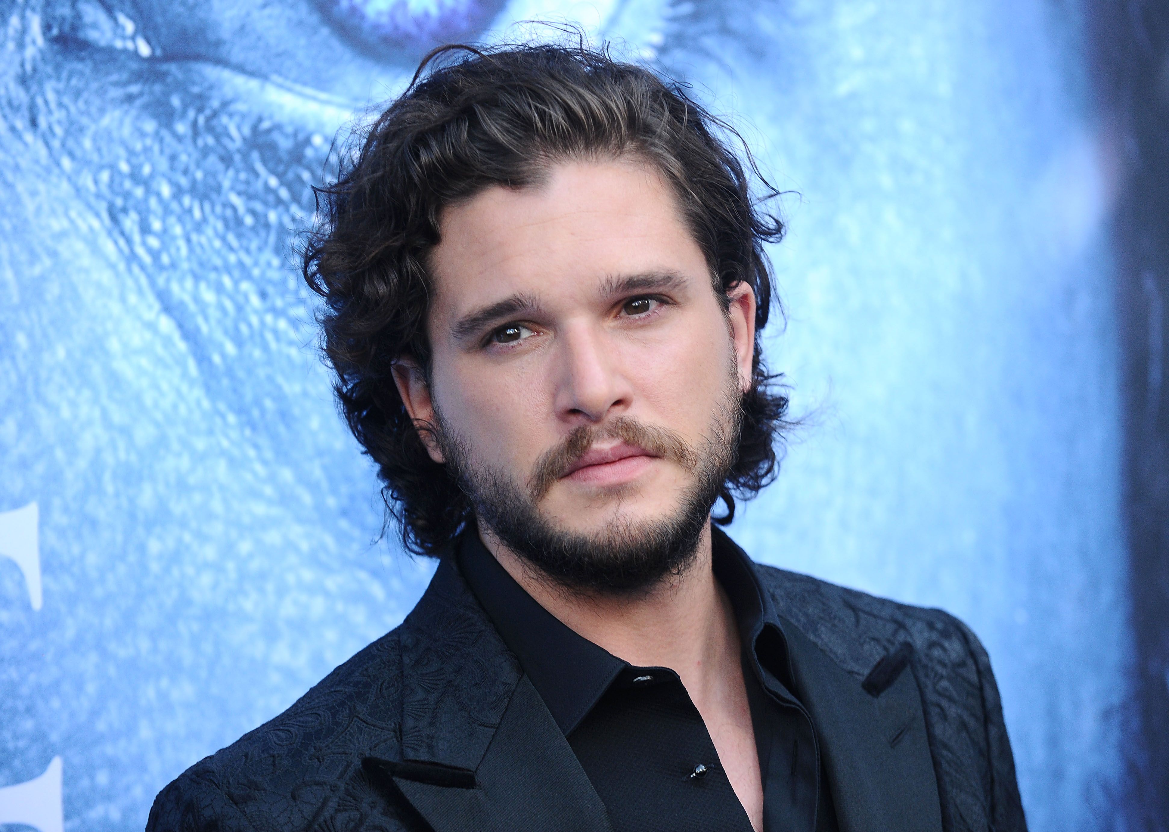 Kit Harington Beard Face Wallpapers