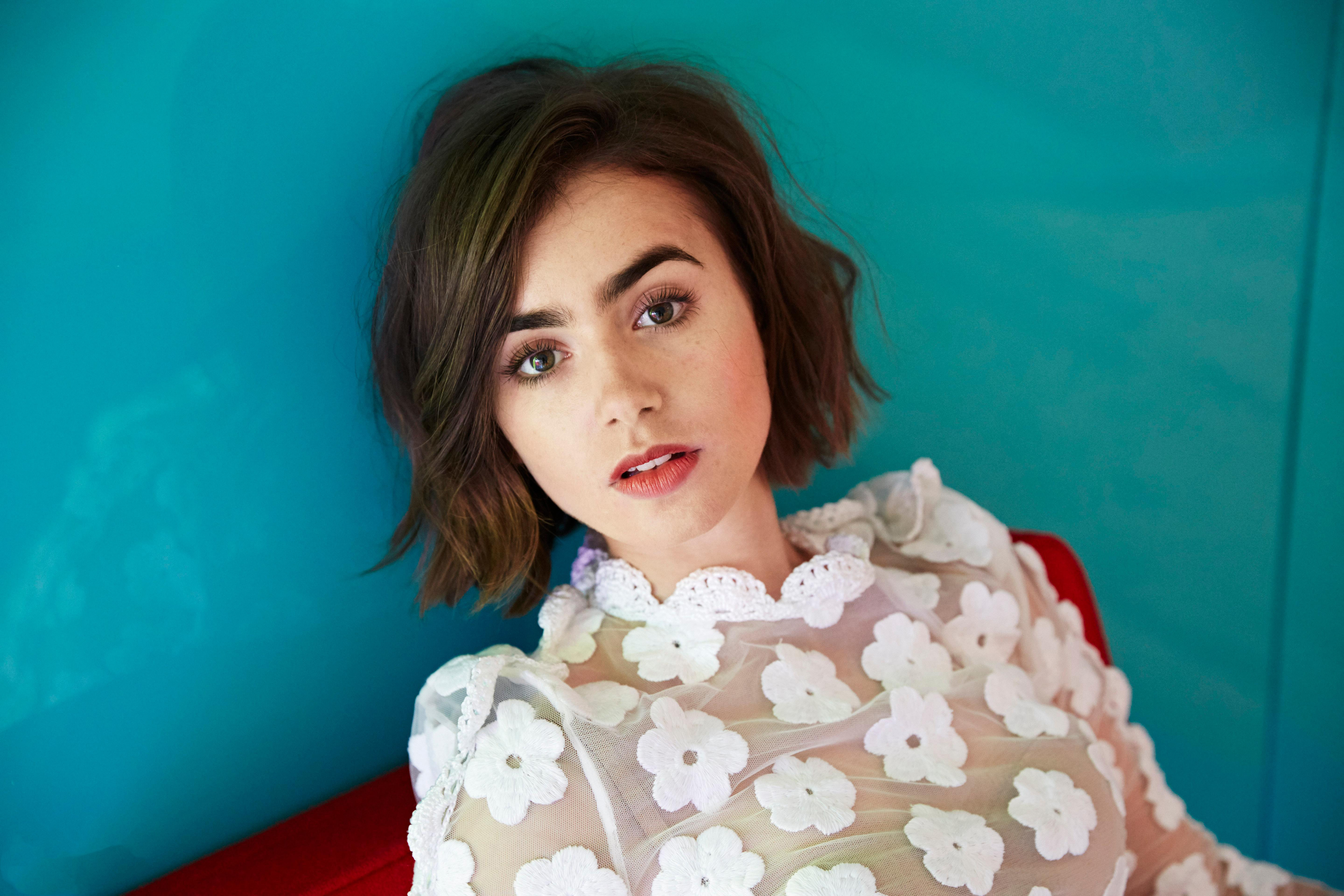 Lily Collins 2018 Wallpapers