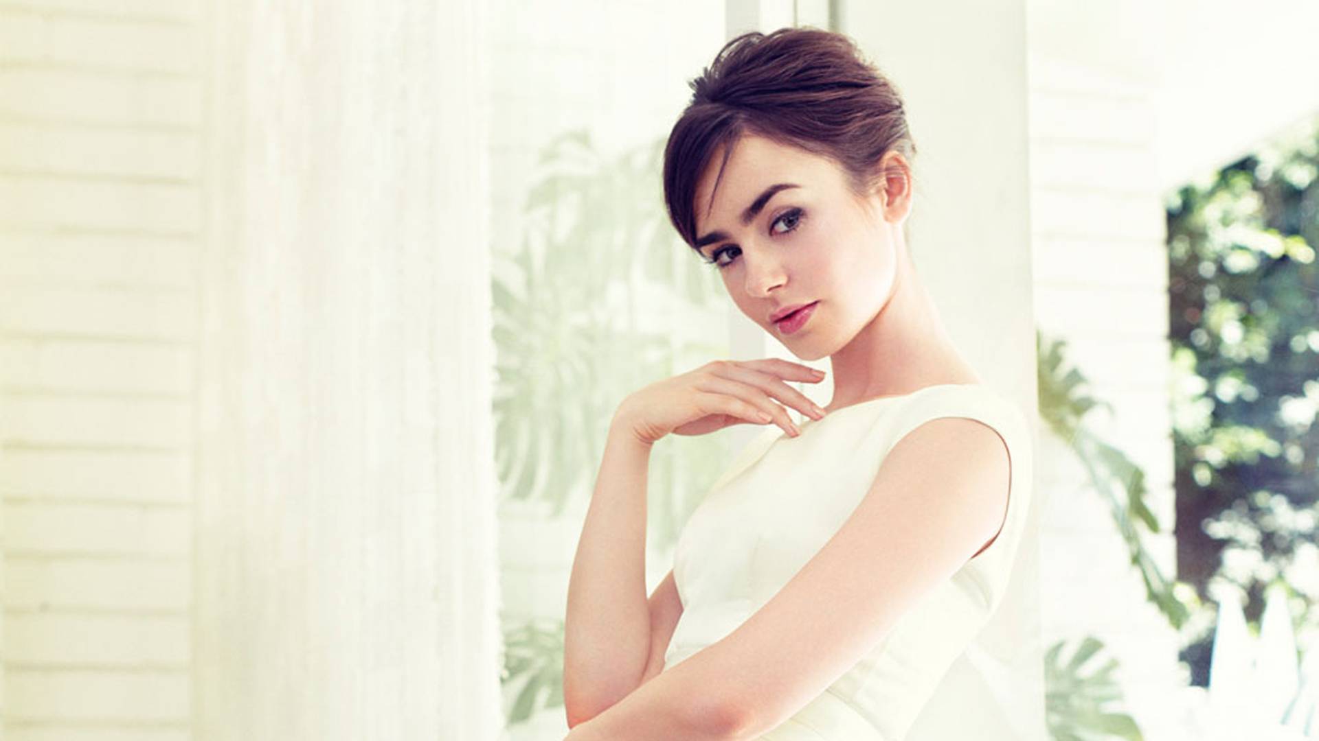 Lily Collins For Grazia UK Magazine Wallpapers