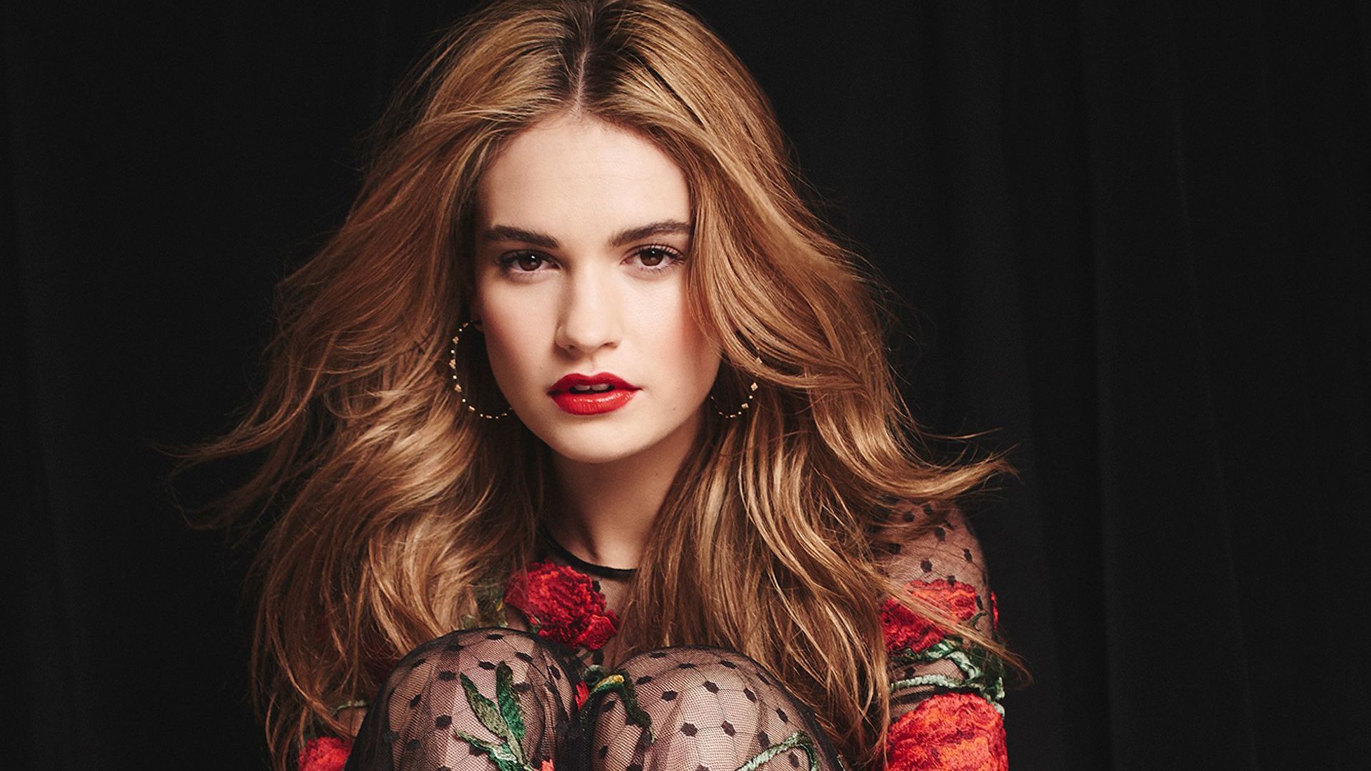 Lily James Photoshoot 2017 Wallpapers