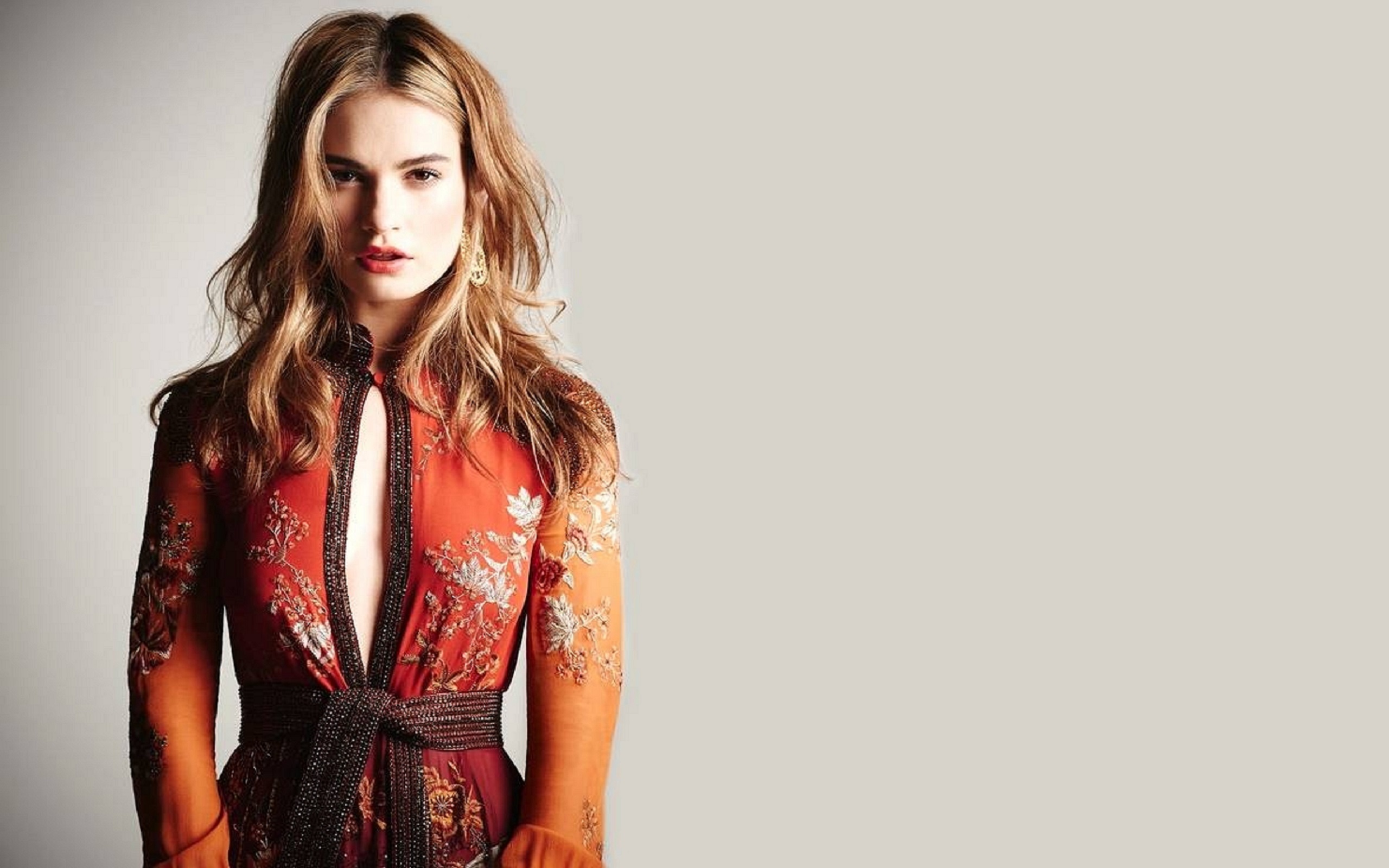 Lily James Photoshoot 2017 Wallpapers