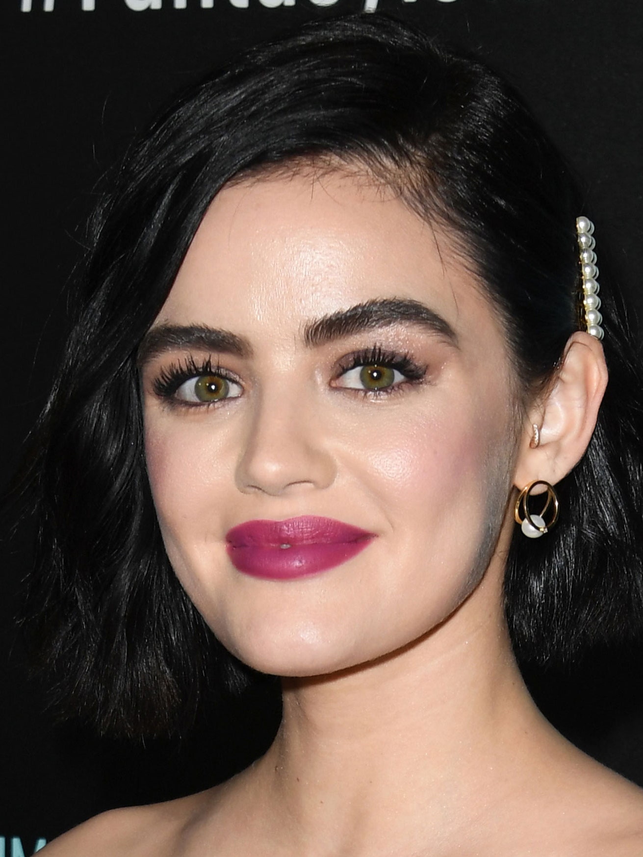 Lucy Hale Close-Up Face Wallpapers