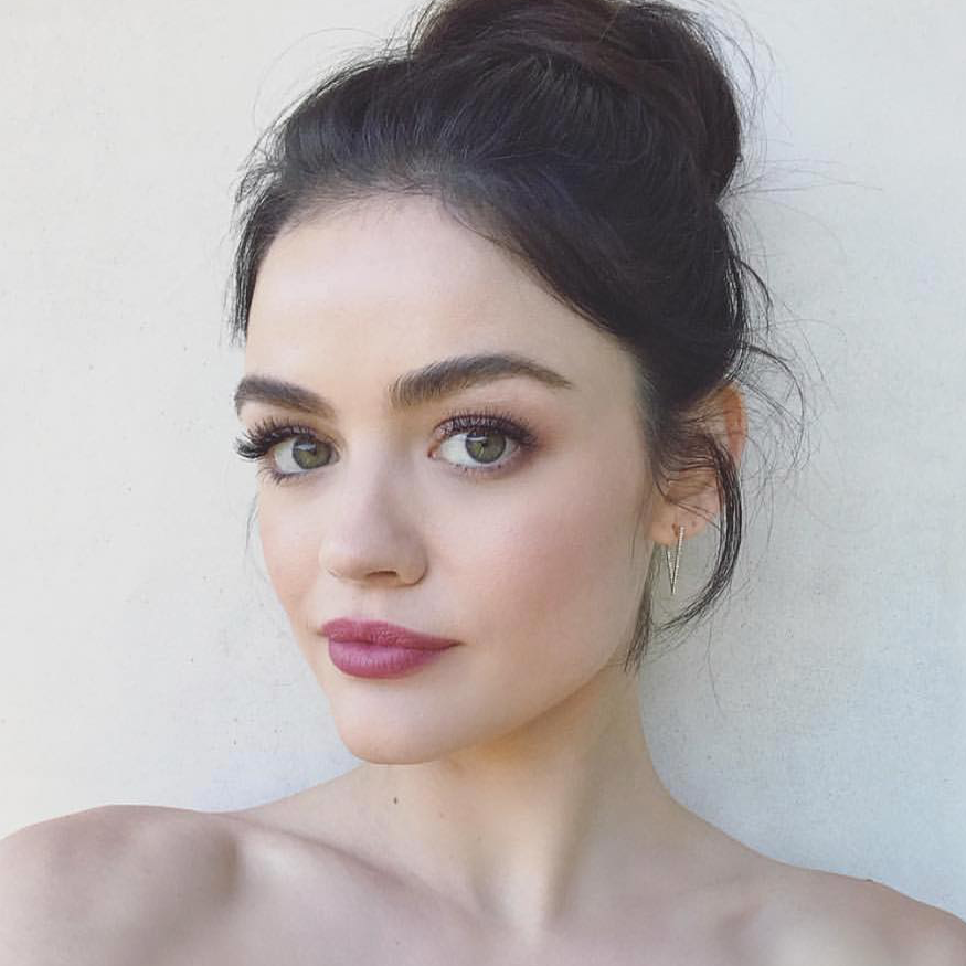 Lucy Hale Close-Up Face Wallpapers