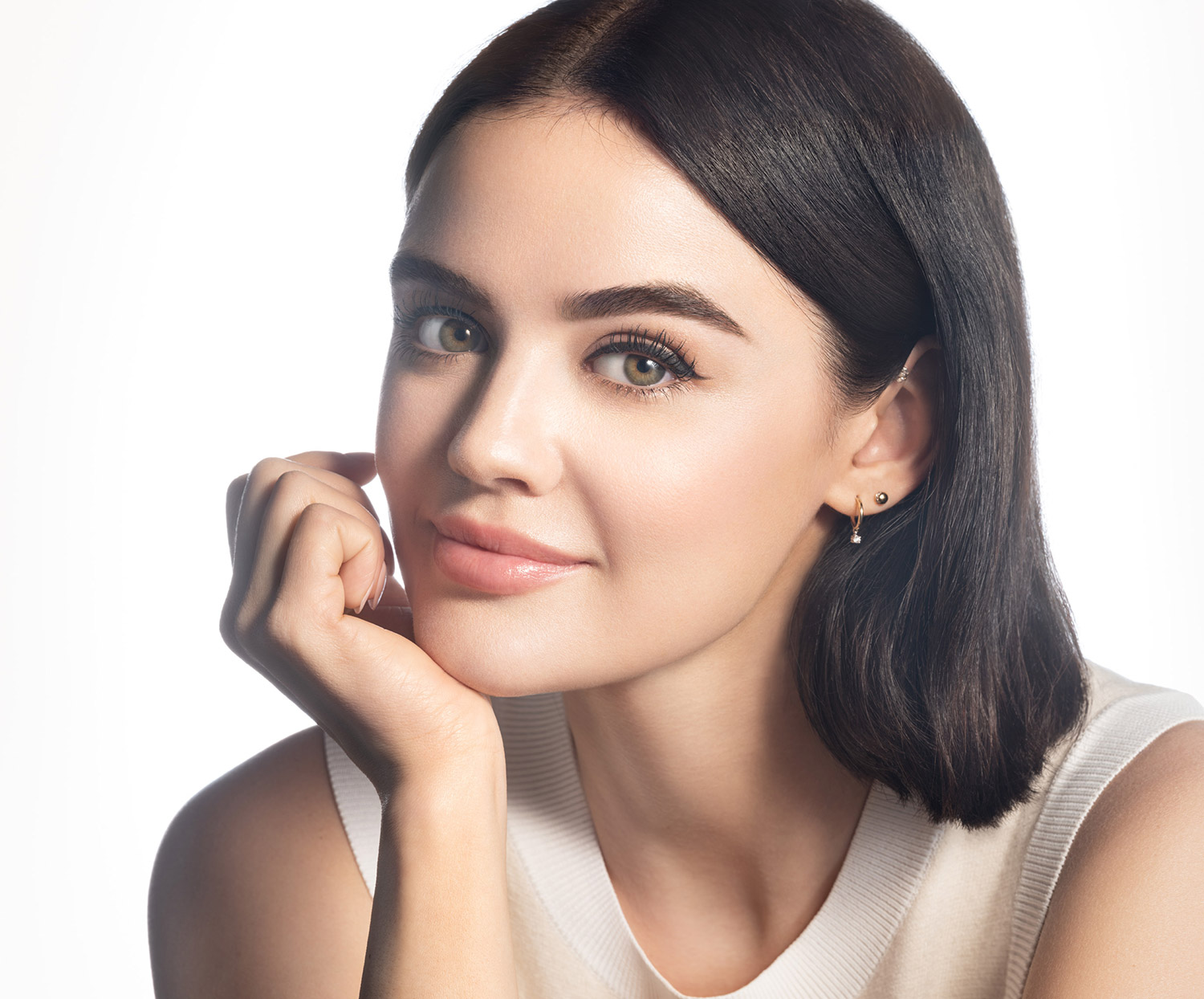 Lucy Hale Close-Up Face Wallpapers