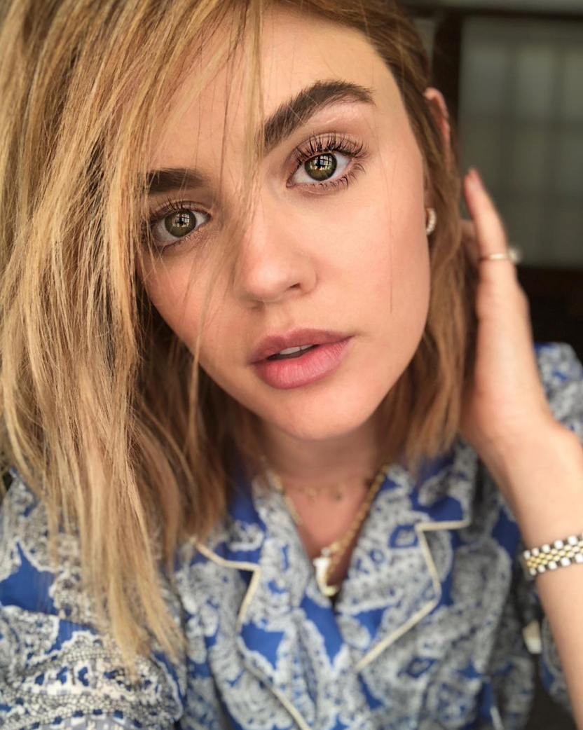 Lucy Hale Close-Up Face Wallpapers