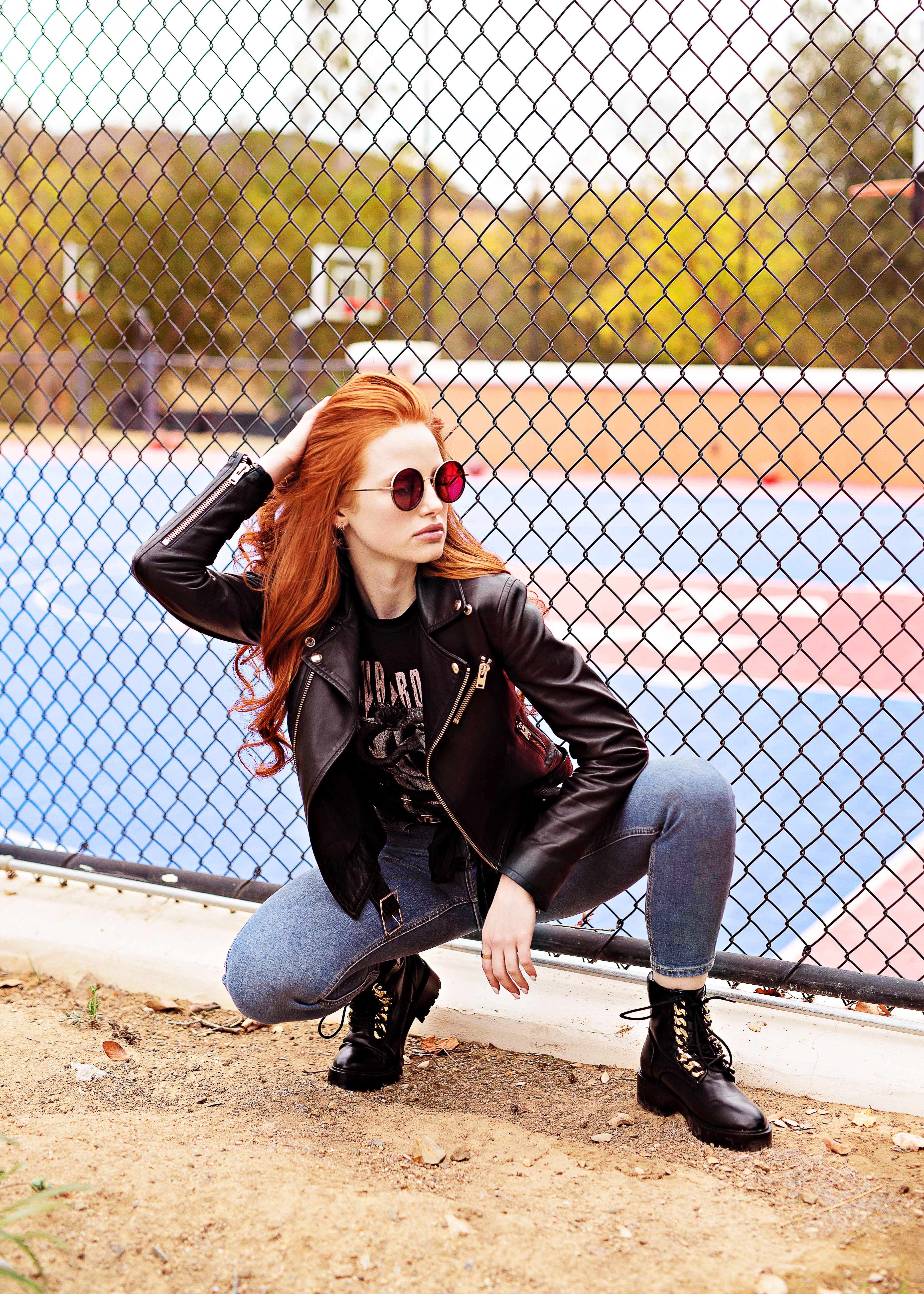 Madelaine Petsch In Sunglasses Wallpapers