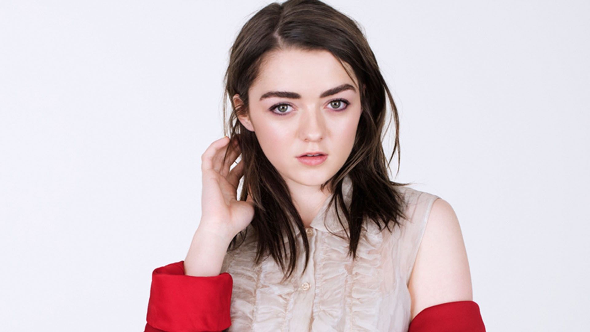 Maisie Williams Actress Black &amp; White Wallpapers