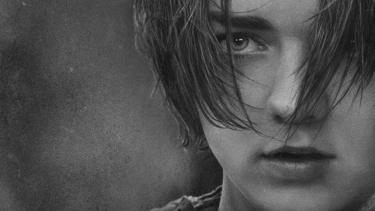 Maisie Williams Monochrome Wallpapers