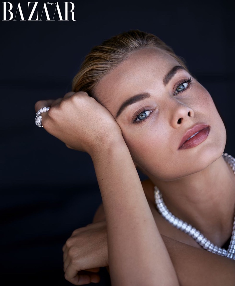 Margot Robbie Harper Bazaar 2018 Wallpapers