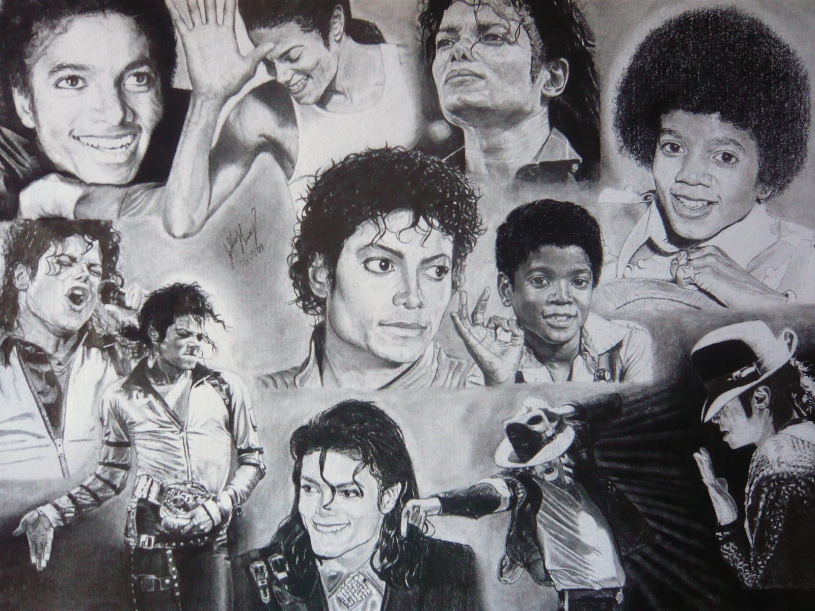 michael jackson collage Wallpapers