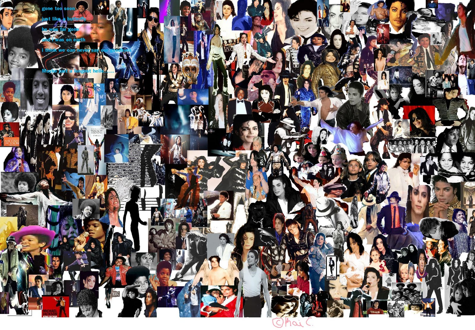 michael jackson collage Wallpapers