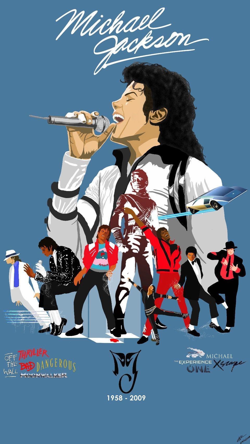 michael jackson collage Wallpapers