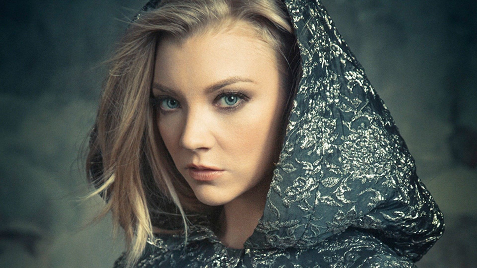 Natalie Dormer Back And White Portrait Wallpapers